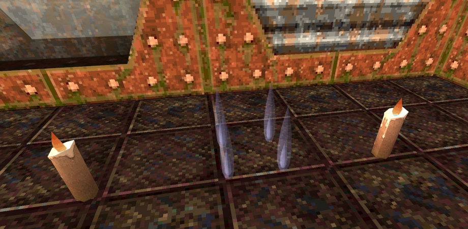 candle and gas flame models